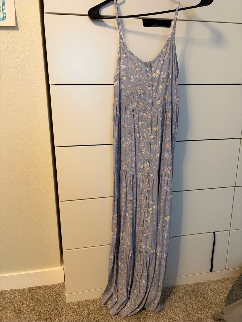 Pink rose sundress